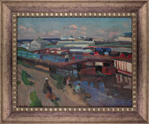 Лобковский Александр Александрович. Набережная города Горького 